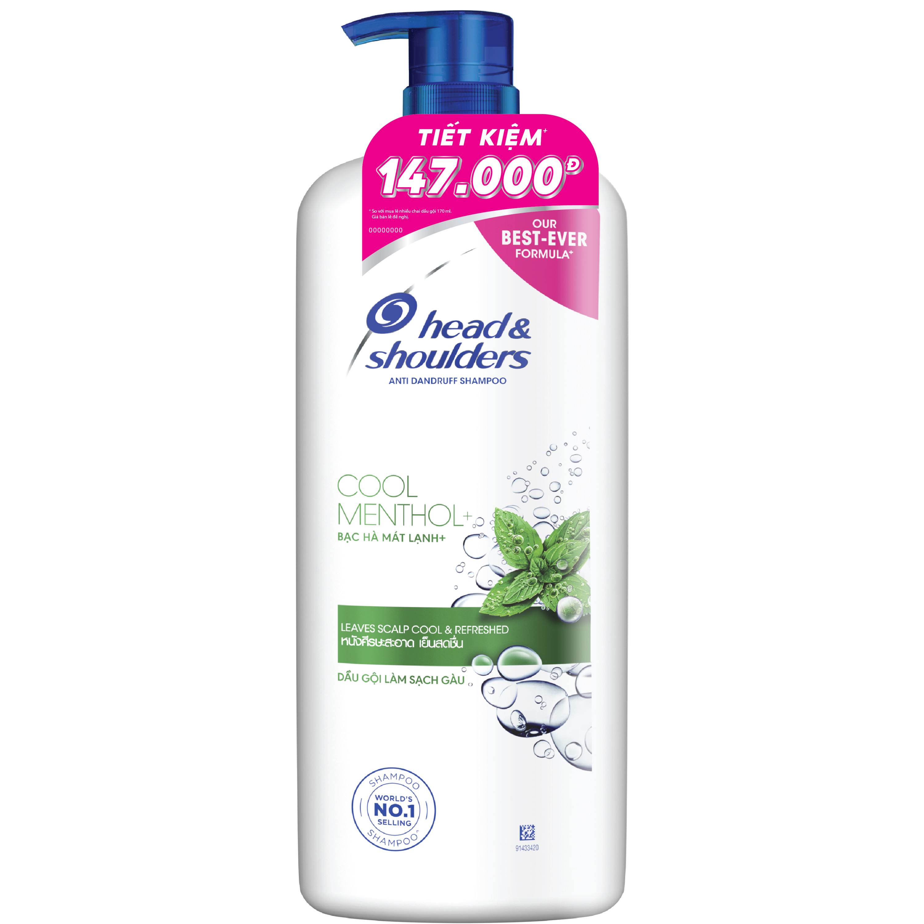 [HCM]Dầu gội Head and Shoulders 1.2 lít
