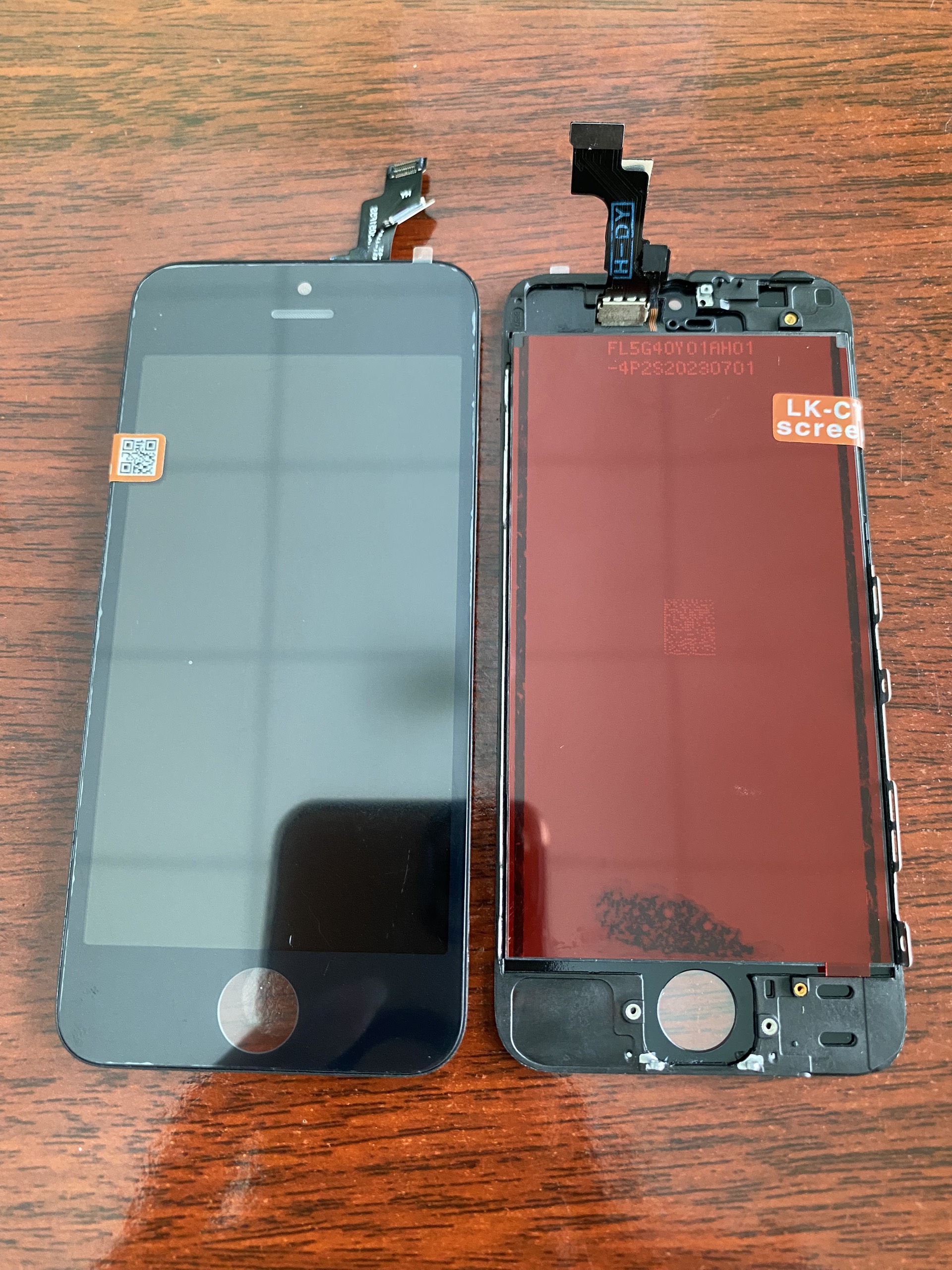 Màn hình thay thế ip 5S ( linh kiện )