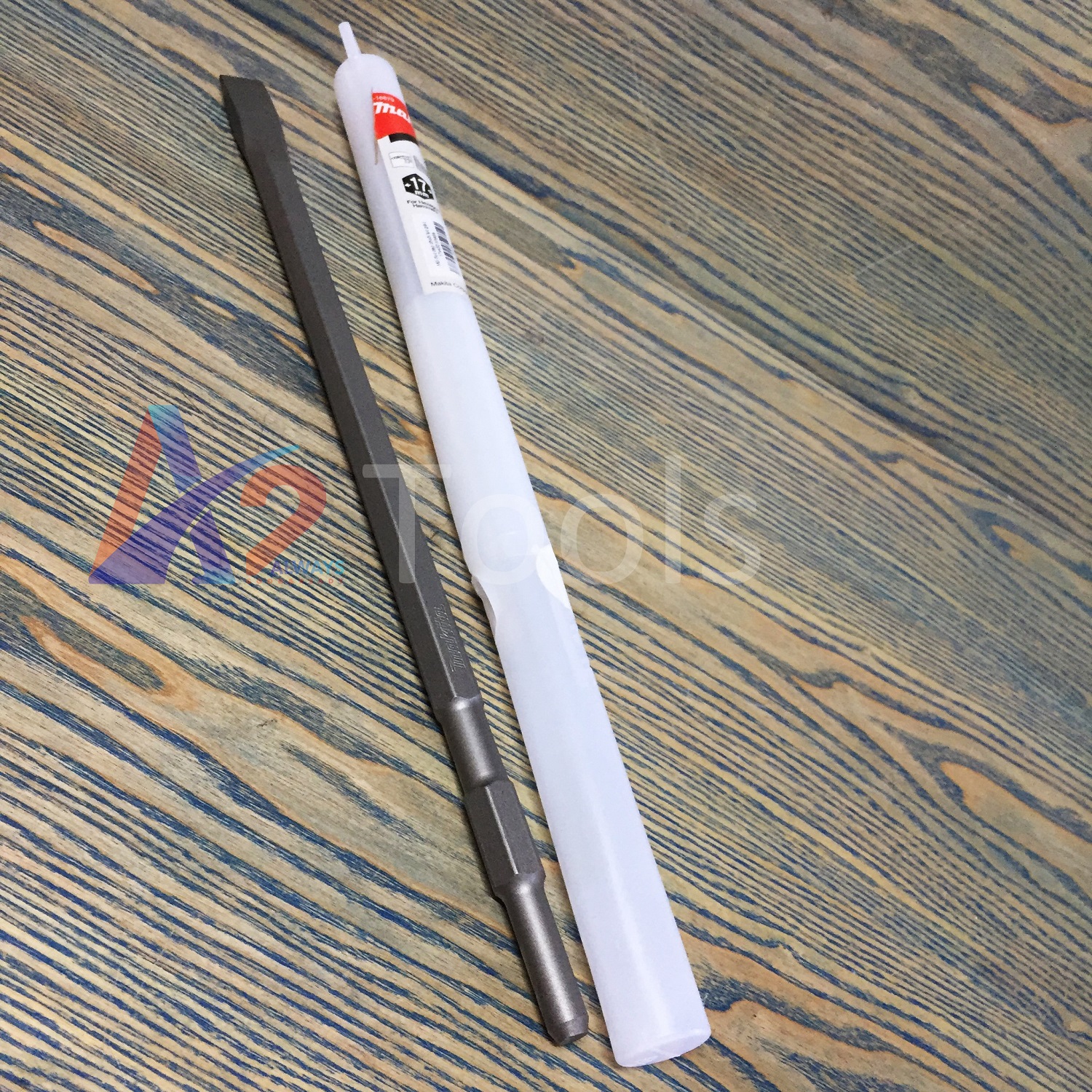 Mũi đục dẹp 19x450mm chuôi lục giác hex 17mm makita d-16879