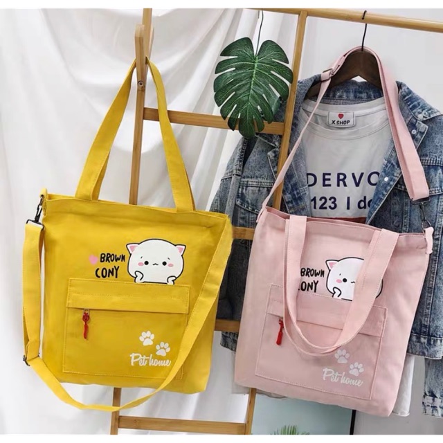 Tote đeo 2 kiểu - cony dễ thương
