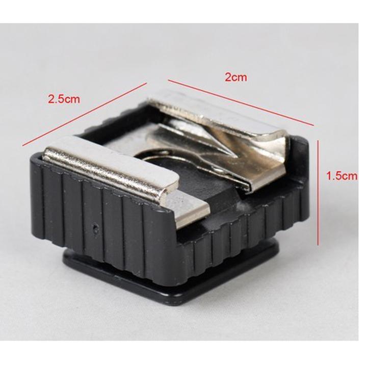 Adapter 1/4 tripod chuyển sang chân flash hot shoe SC-6