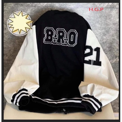 Áo khoác gió Bomber BRO 21