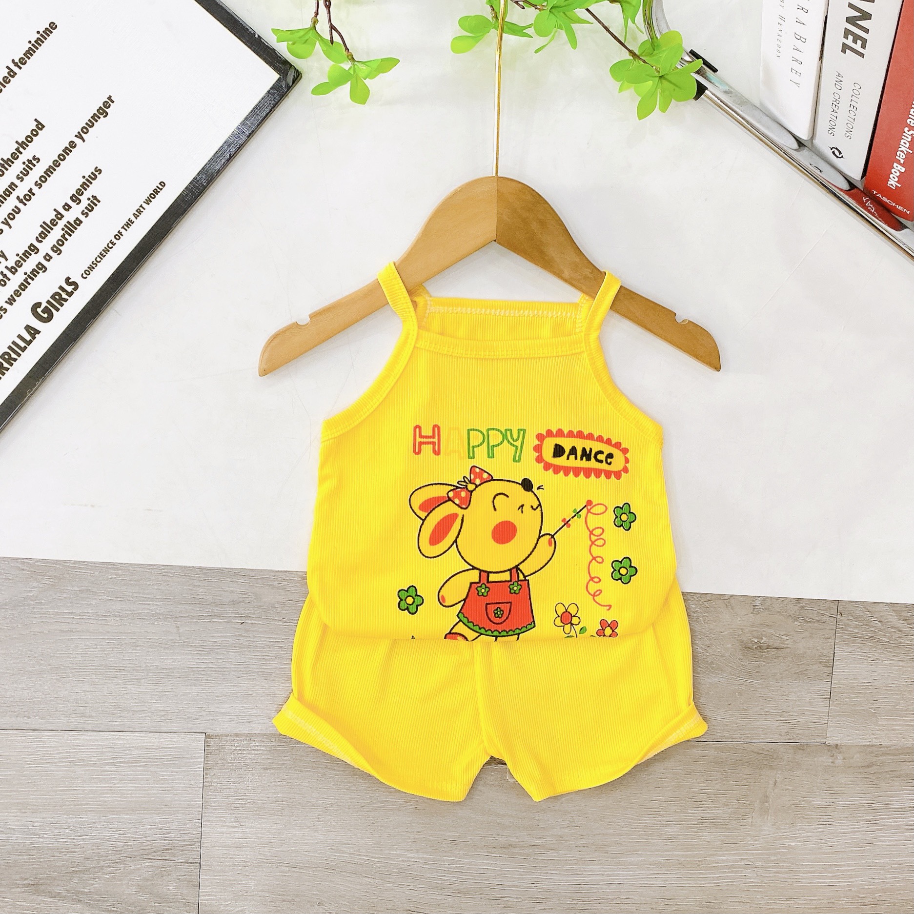 (Có chọn mẫu) Bộ thun tăm lạnh cao cấp cho bé từ 6-16kg