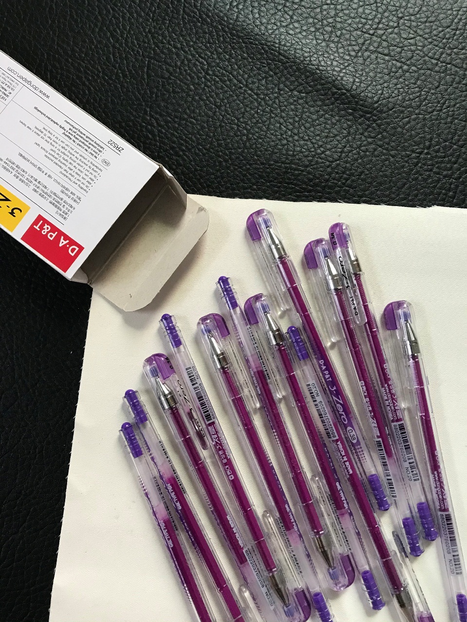 [HCM]Hộp 12 cây bút gel 3-Zero (D.A P&T)