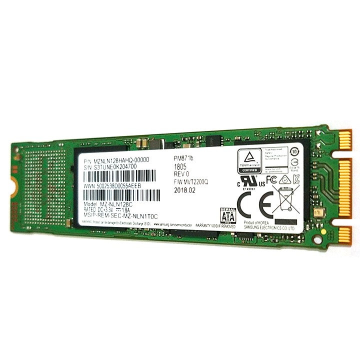Ổ cứng SSD M.2 SATA Samsung PM871b 128GB - SD72
