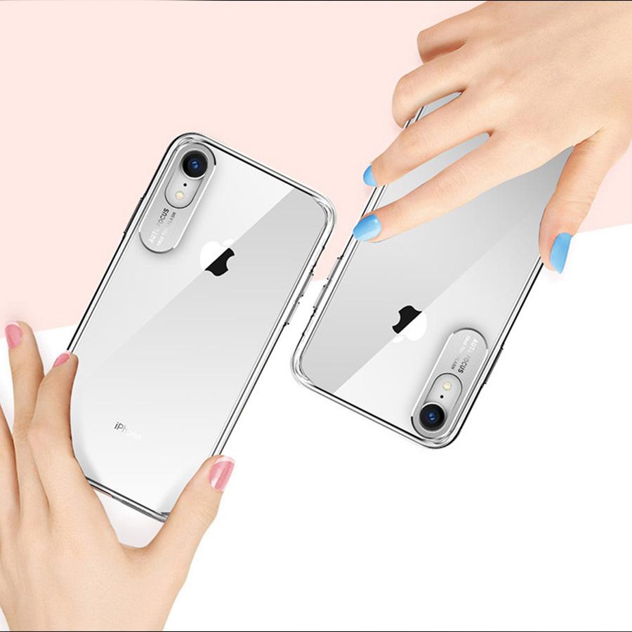 ỐP LƯNG CHỐNG Ố - BẢO VỆ CAMERA - HIỆU AUTO FORCUS DÀNH CHO Iphone 6/6plus/7/8/7plus/8plus/X/Xs Max (Trong Suốt)