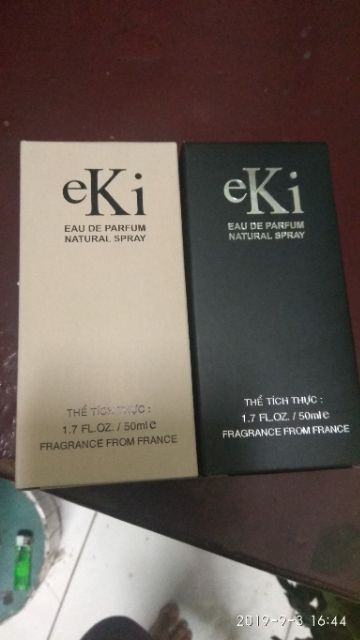 (Nam, nữ) Nước hoa Eki 50ml