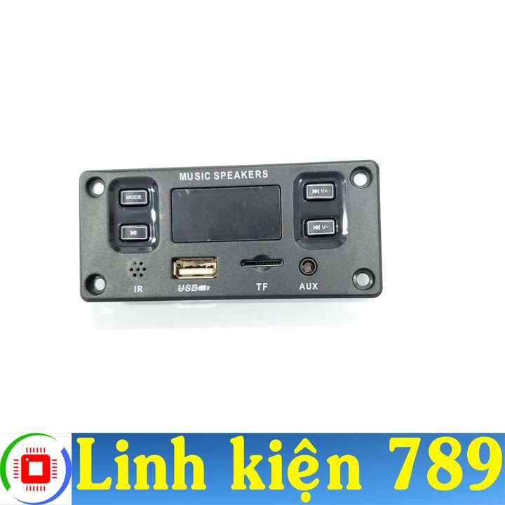 Mạch giải mã Bluetooth 5.0 USB AUX FM 12V V2 ( tích hợp công suất 30W x 2 )