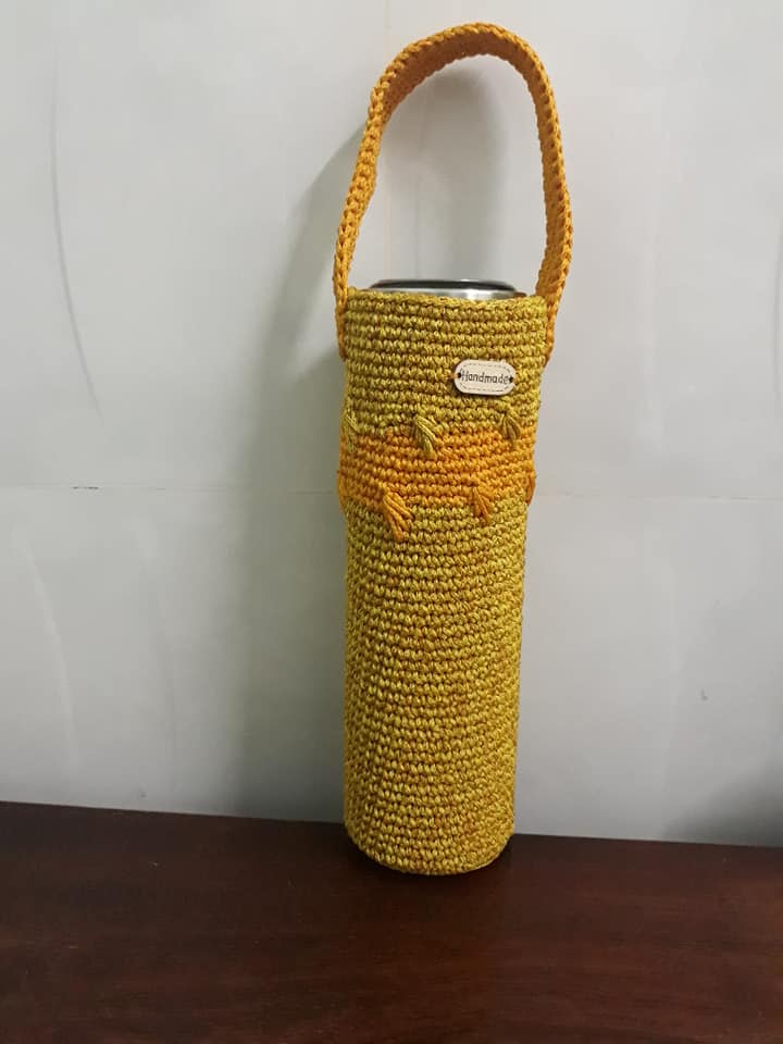 Túi handmade chất liệu sợi dệt Việt Nam (không bao gồm ly)