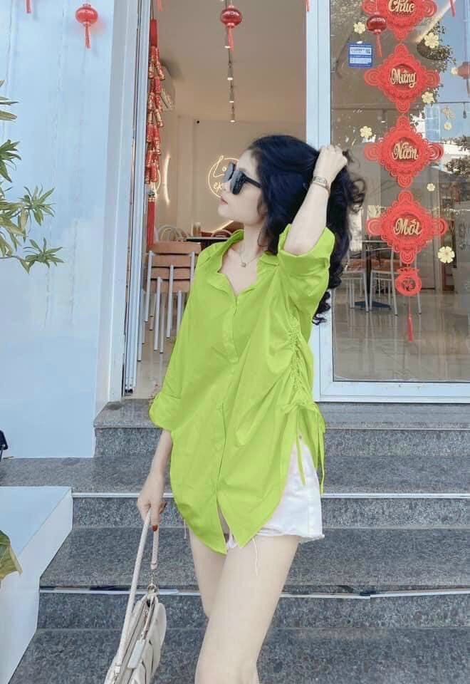 Sét bộ sơ mi 2 món gồm áo kèm quần fashionzero
