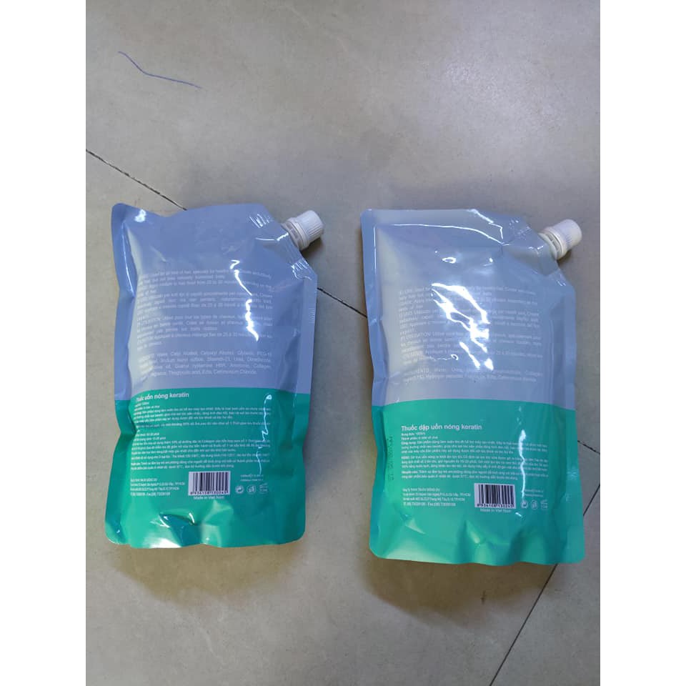 Cặp Thuốc Uốn Nóng ,Ép Duỗi Kendali Mẫu Mới 1000ml x2
