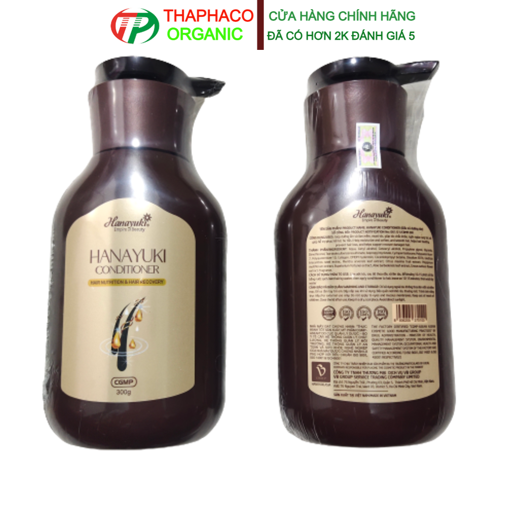 Dầu Xả HANAYUKI CONDITIONER Chai 300gr