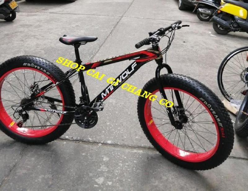 Mua XE ĐẠP ĐỊA HÌNH BÁNH BÉO CHO NAM TỪ 1M5 TRỞ LÊN SIZE 26INCH