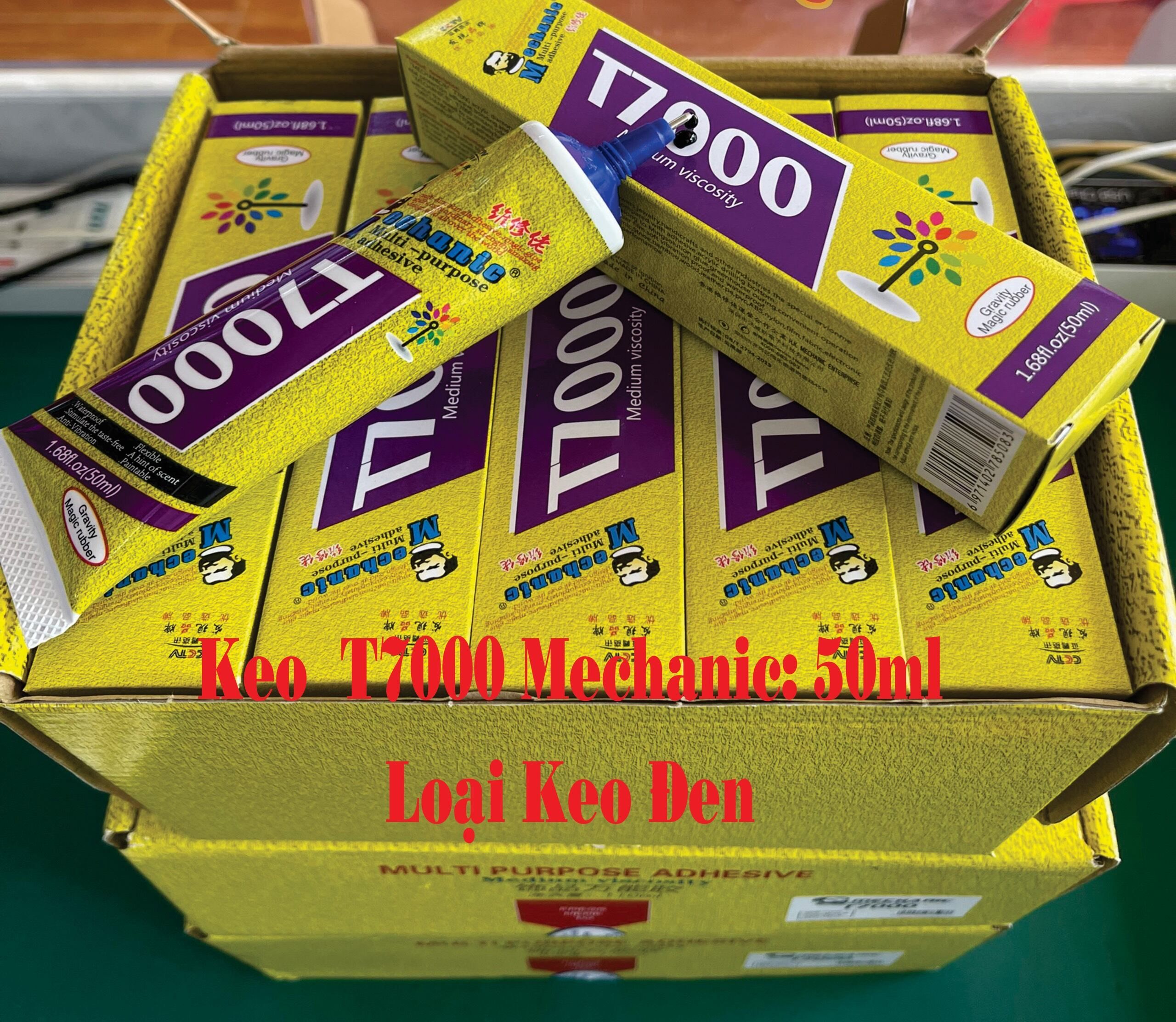 ✨Keo Dán T7000 Mechanic 110ml / 50ml / 15ml( Loại Keo Đen )✨
