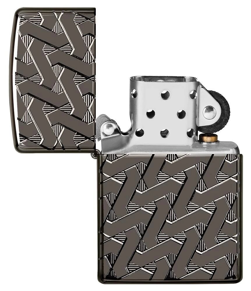Bật Lửa Zippo Armor® Geometric Weave Design 49173