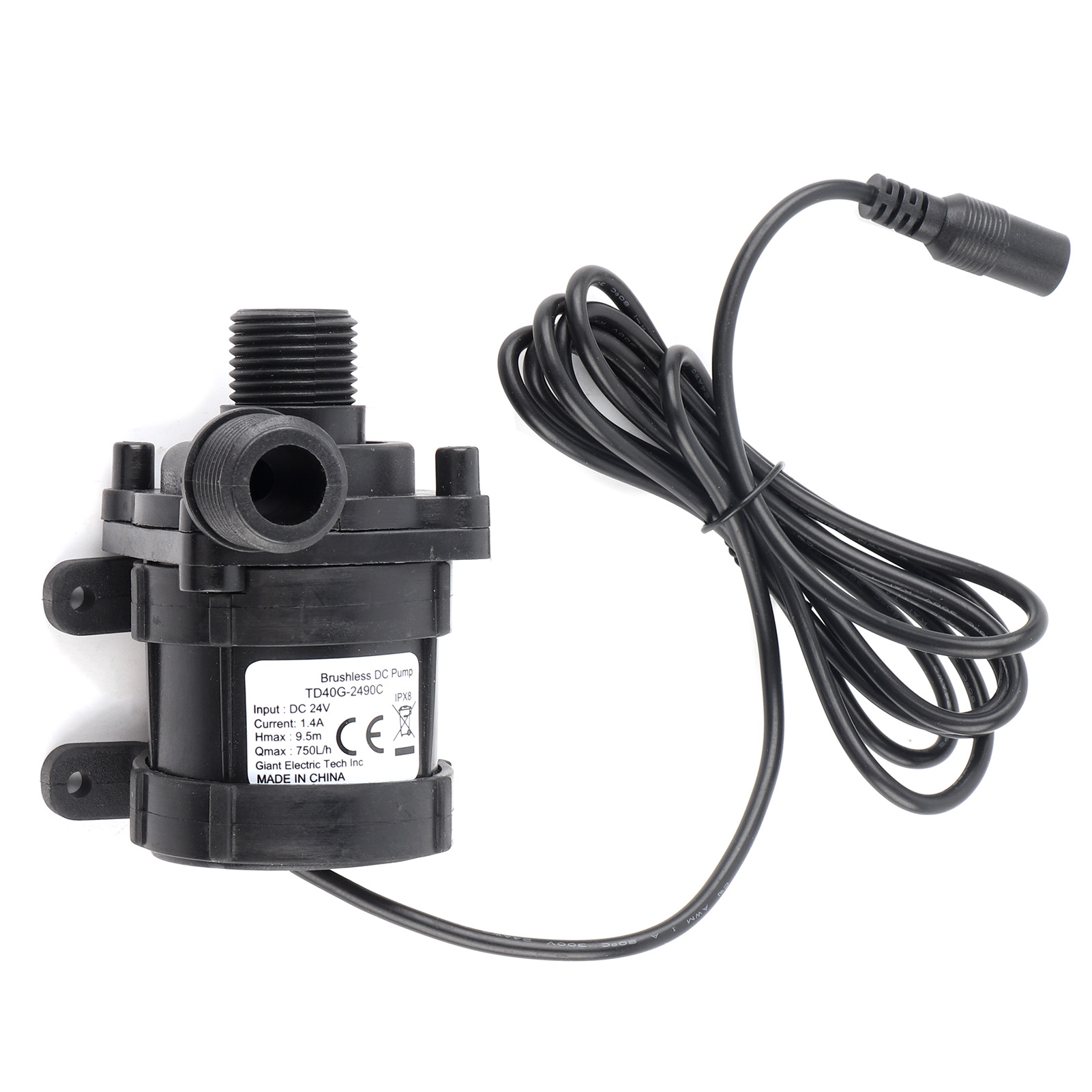 Máy Bơm Nước Mini Không Chổi Than Siêu Êm DC 24V 800L/H