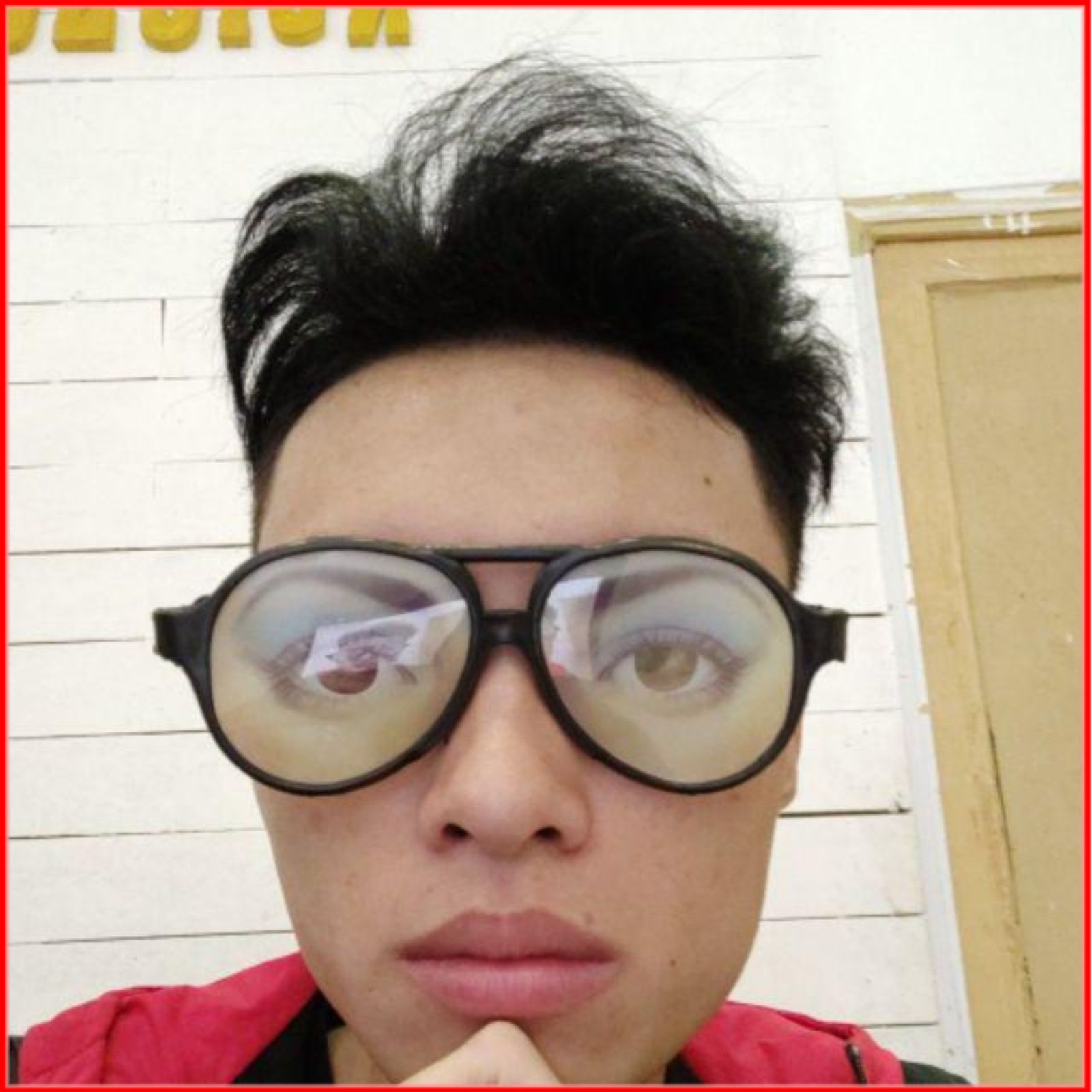 Kính Mắt Mắt Kính Giả - Đồ Chơi Độc Lạ Troll Bạn Bè