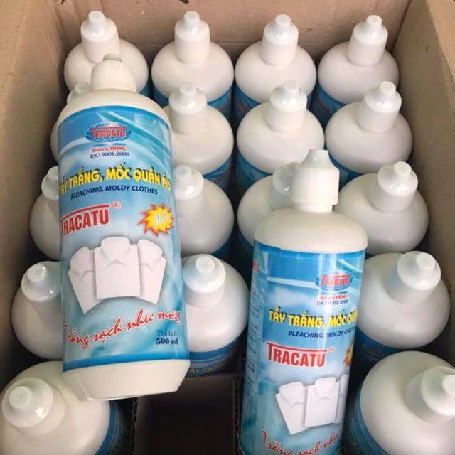 CHAI TẨY MỐC QUẦN ÁO TRACATU 500ML