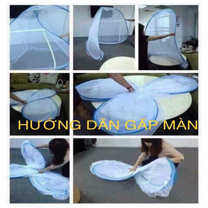 MÀN CHỤP TỰ BUNG GẬP GỌN CAO CẤP 1.8M*2M