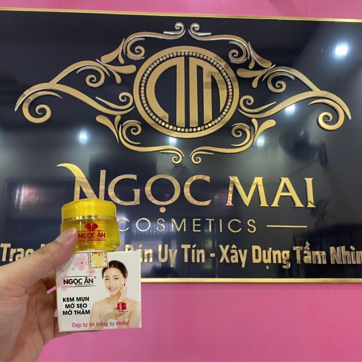 [Mẫu Mới 2025] Kem Dưỡng Da, Hỗ Trợ Ngừa Mụn Ngọc Ân (10g) - Tùng Ân Cosmetics chính hãng