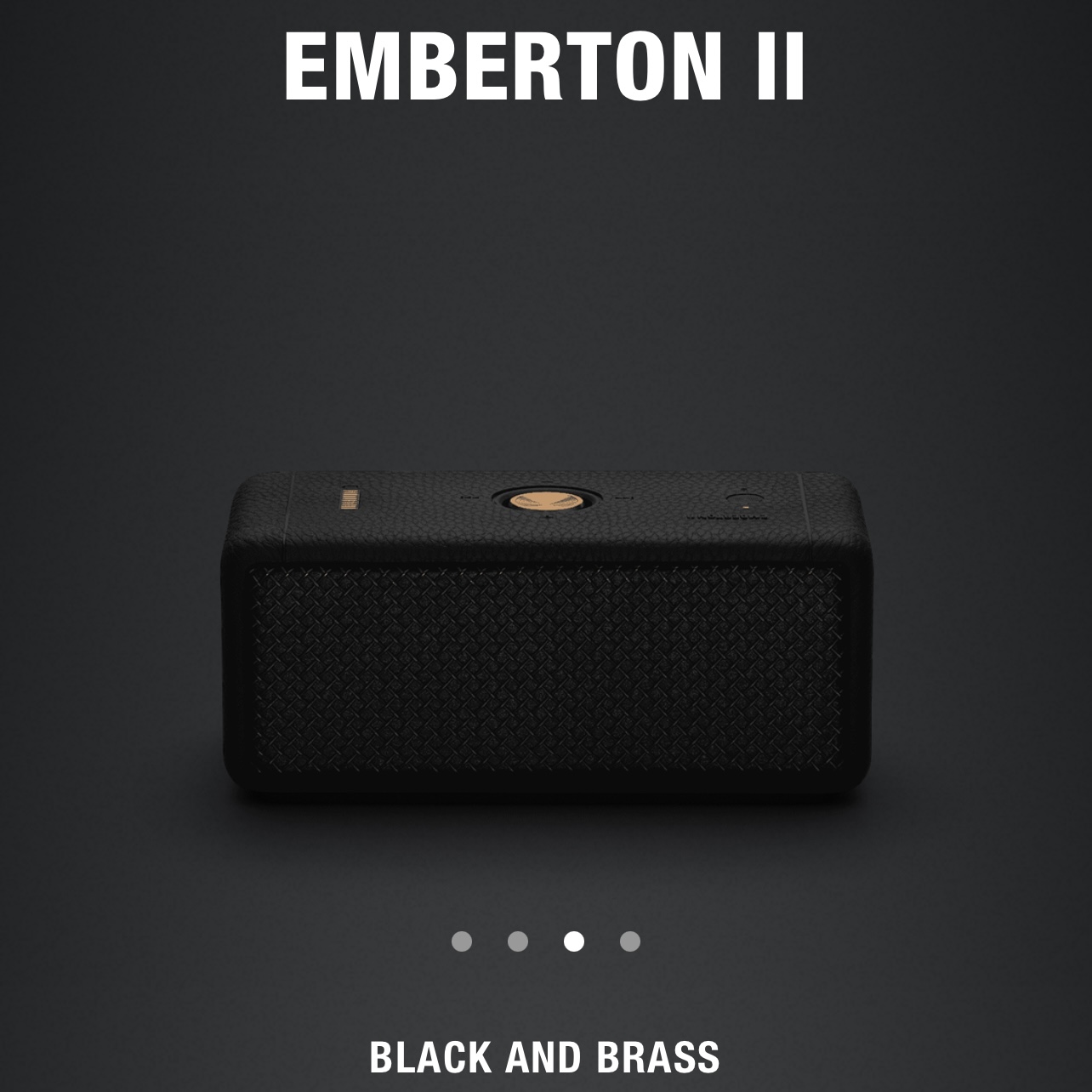 Loa Bluetooth Marshall Emberton M2 , chất âm 360 đỉnh cao , Công Suất 20W- Pin 20 Giờ, Kháng Nước Và Bụi Chuẩn IP67 , bảo hành 24 tháng