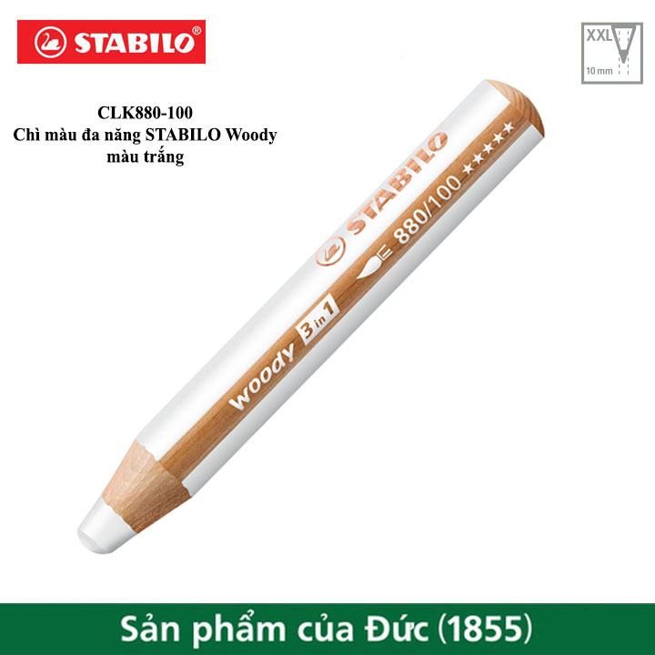 Bút chì màu STABILO Woody 3 in 1 CLK880