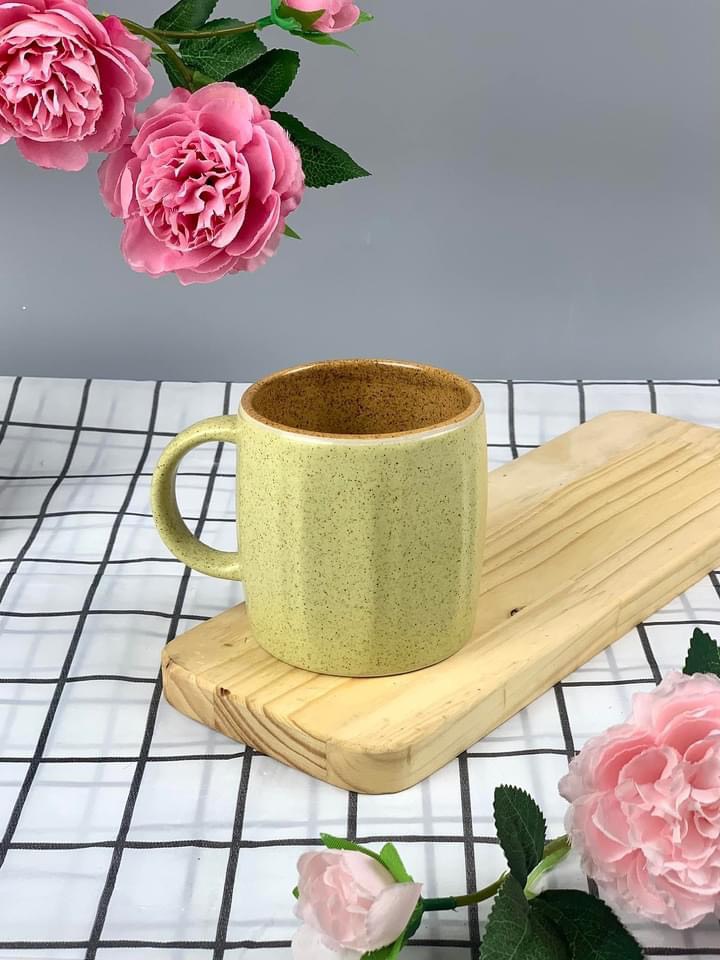 Ca cốc dáng trụ 330ml- ly tách cà phê trà- gốm sứ bát tràng