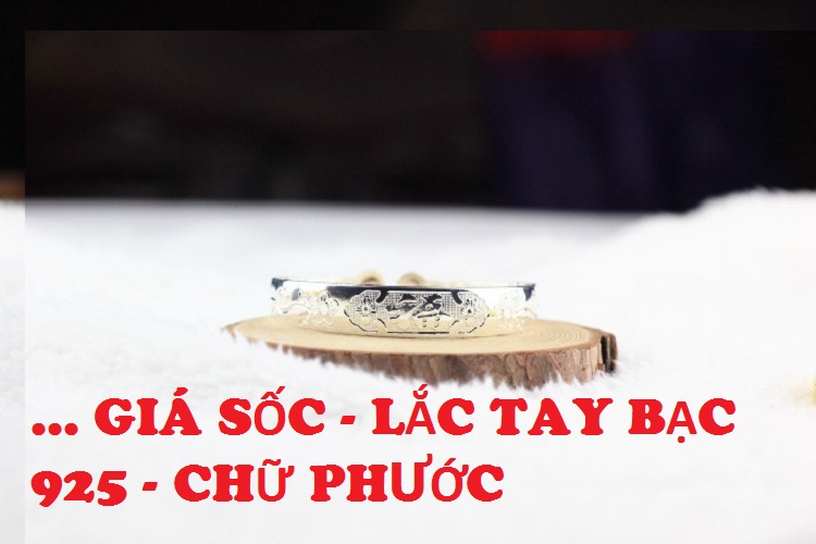 Thanh Lý - Lắc Tay  nữ mạ vàng 18K
