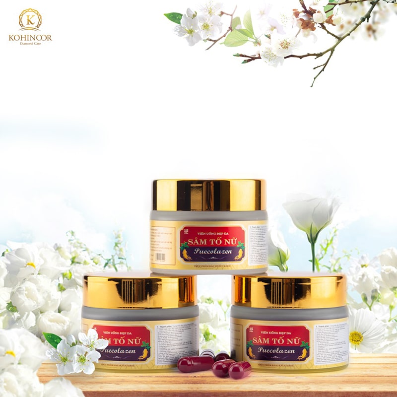 [HCM]Combo 3 Sâm tố nữ Puecolazen