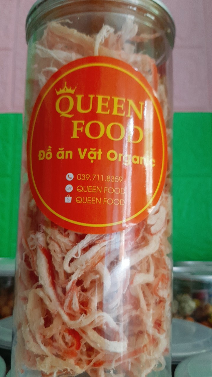 Mực Khô Hấp nước dừa xé 300g