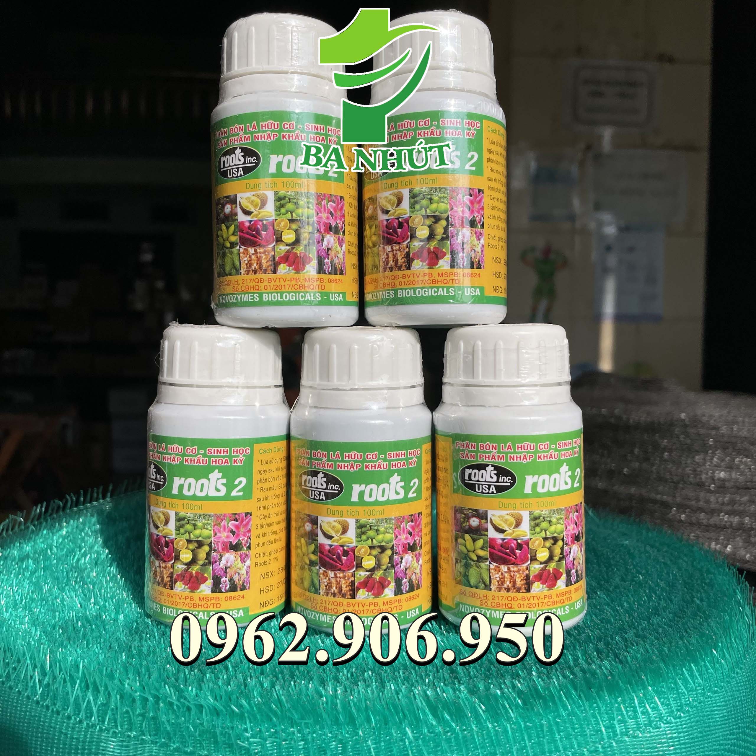Phân Bón Lá Cao Cấp Kích Ra Rễ ROOTS 2 Hoa Kỳ (100ml)