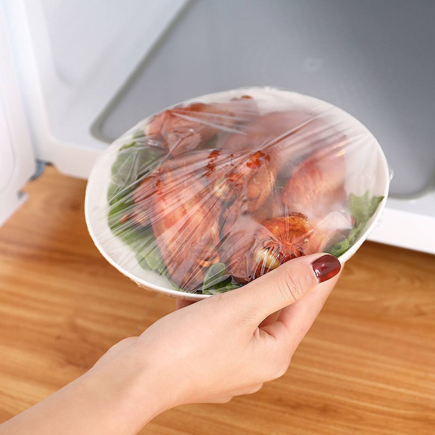 Túi Bóng Bọc bát nilon tiện dụng set 100 túi