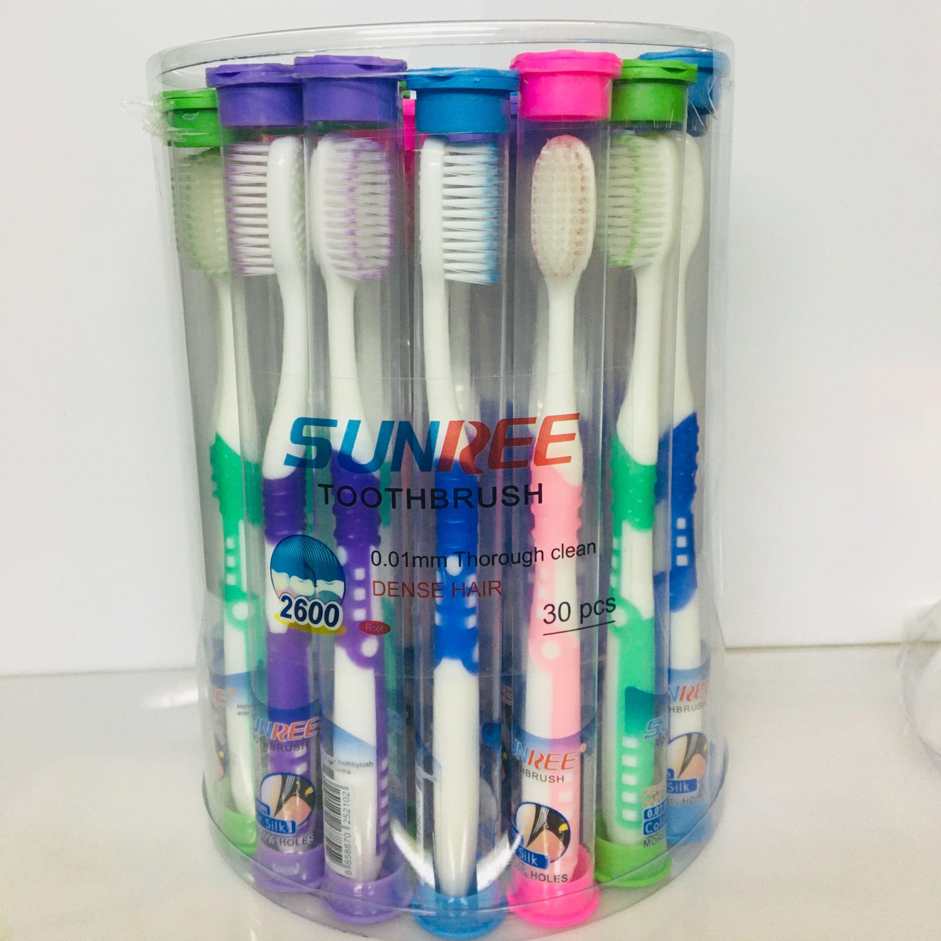 Combo 10 Bàn Chải Đánh Răng Sunree Thái Lan Siêu Mềm 0.01mm