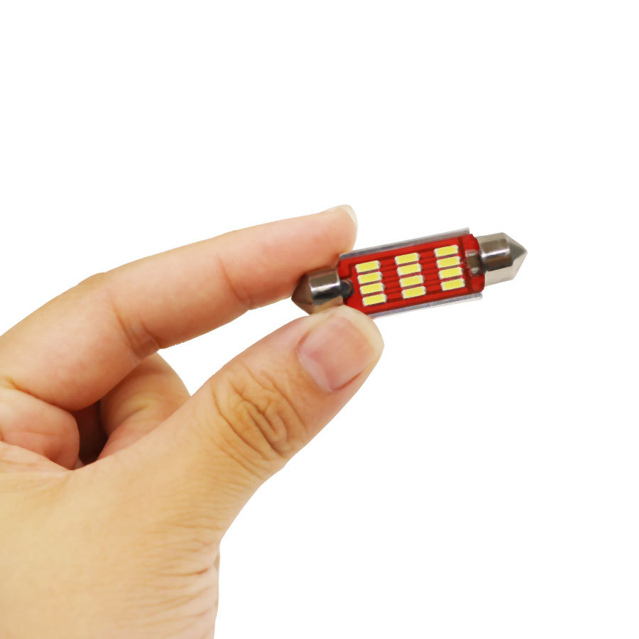 Bóng Đèn LED Trần Xe Hơi 4014 ( 31mm ,36mm ,39mm ,41mm ) Trắng 12V