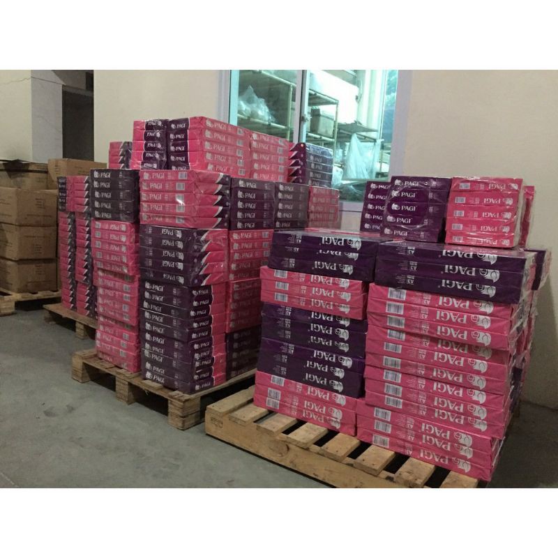 Giấy In A4,Giấy A4 Pagi Hồng (500 Tờ/Ram)