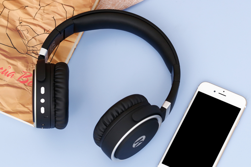 Tai nghe Bluetooth Kanen K6 Đen