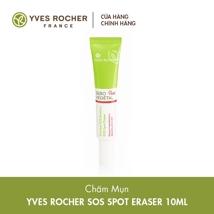 [Duy nhất 22-29.2 Quà 190K đơn từ 500K+ Voucher 60K đơn từ 500k]Chấm Mụn Yves Rocher SOS Spot Eraser 10ml