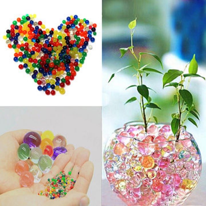 [HCM]Hạt tinh thể trồng cây trang trí không cần đất  ( gồm 10 gói)