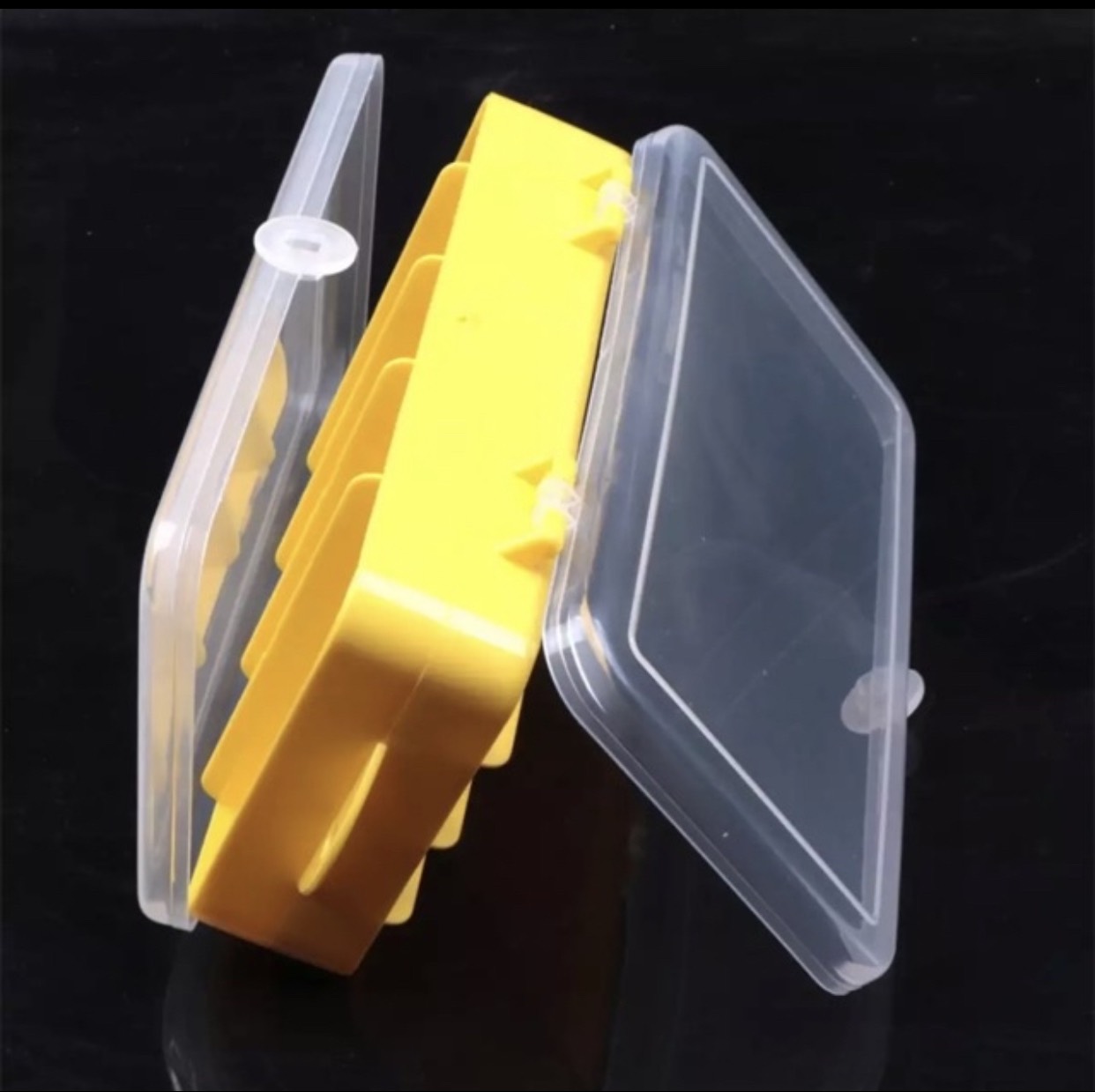 Hộp đựng mồi giả câu lure 2 mặt