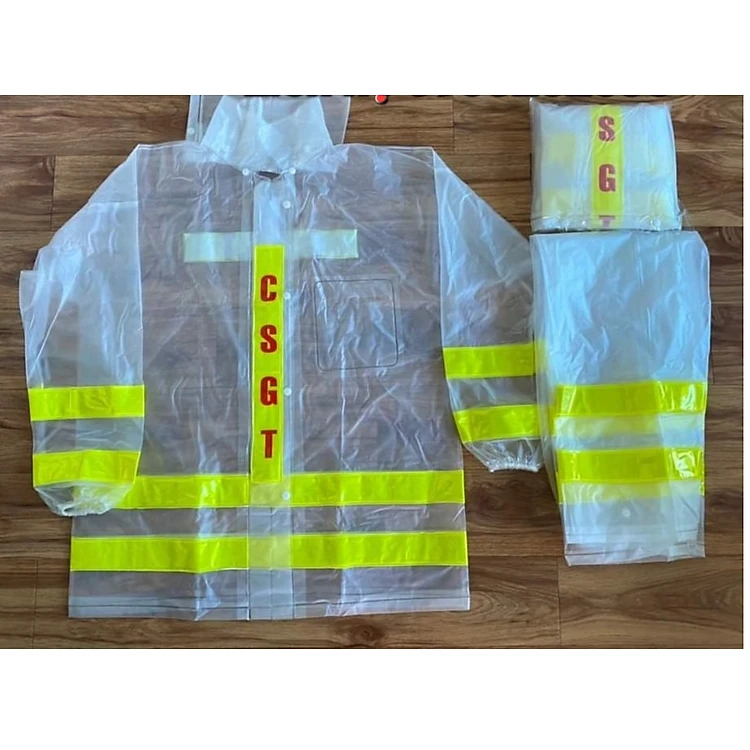 Áo Mưa Bộ (CSGT) Cảnh Sát Giao Thông, Có Phản Quang
