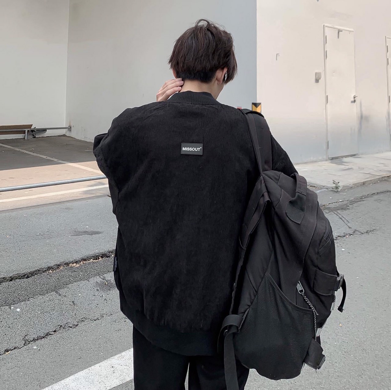 Áo khoác bomber Missout nam nữ