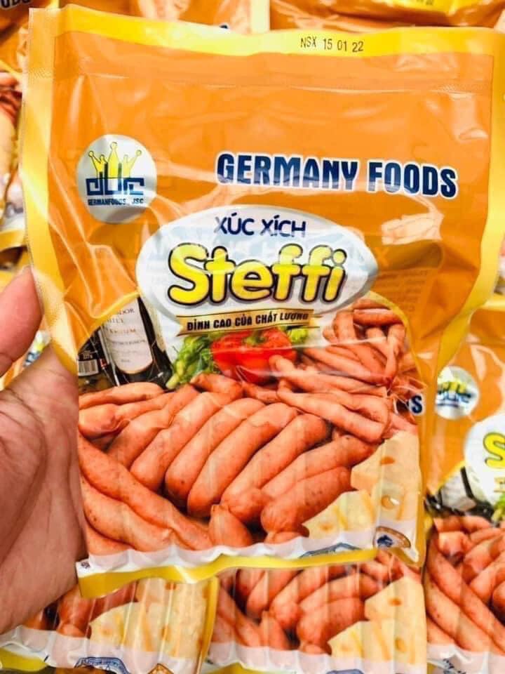 Xúc xích phô mai steffi gói 250g giao hàng hà nội