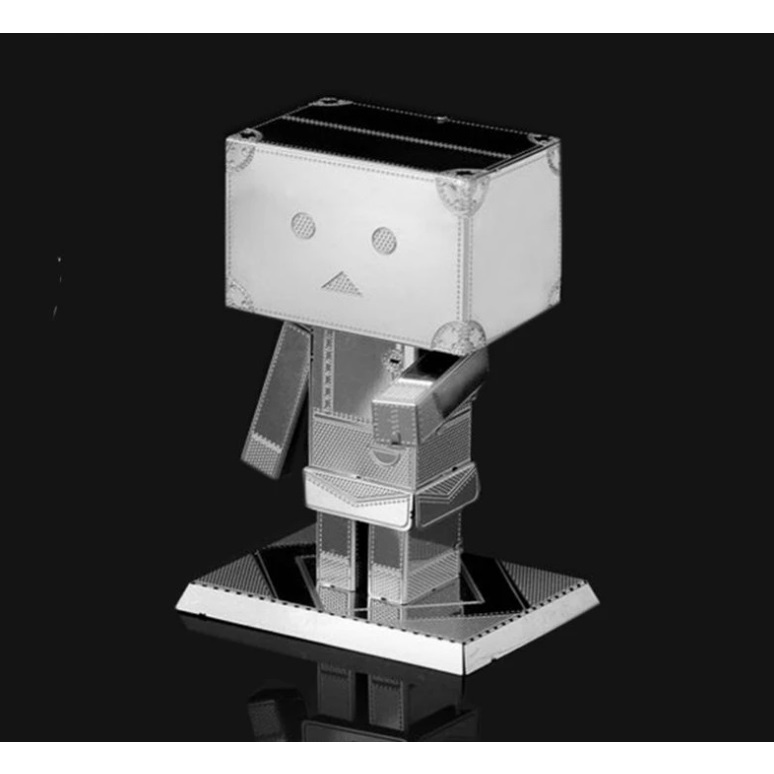 Mô Hình 3D Kim Loại Robot Carton (chưa ráp)