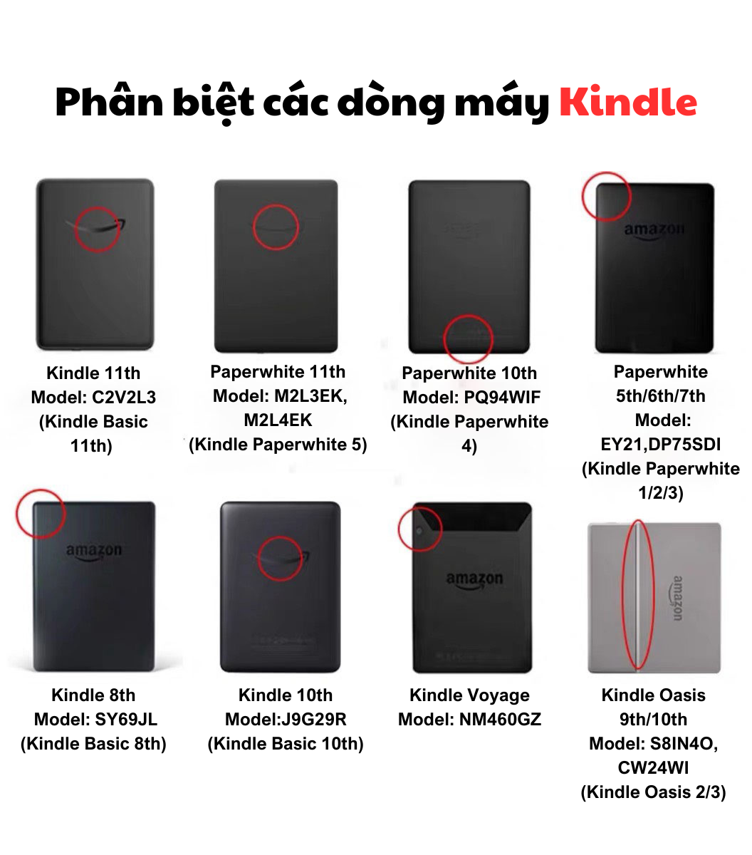 Bao Da Cover Kindle J9G29R, Case Máy Đọc Sách Kindle Basic 2019-2020