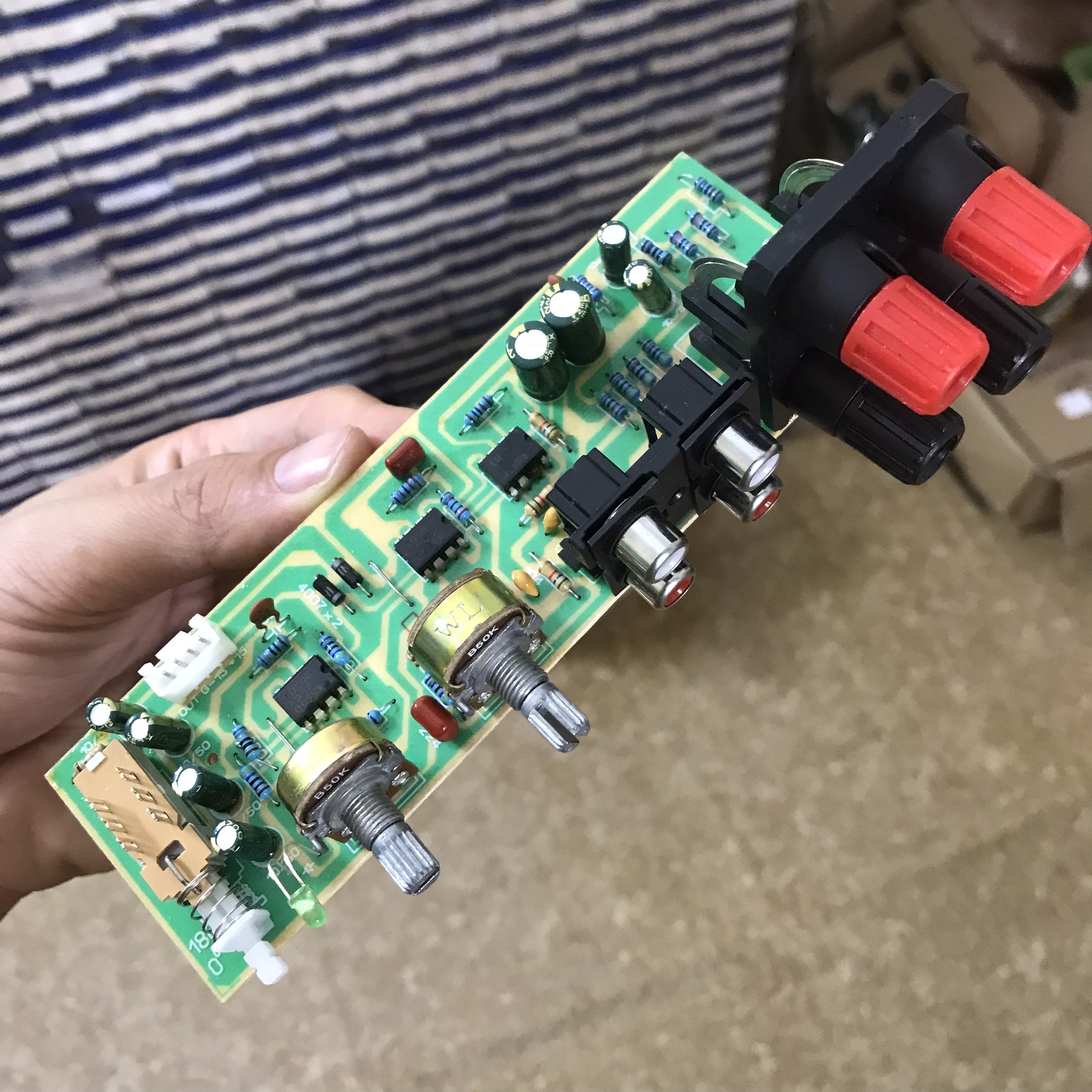 Mạch lọc sub cắt sub điện cho bo công suất sub dùng ic TL084 lktt
