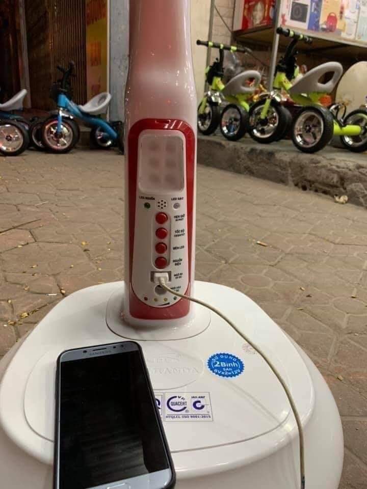 quạt sạc tích điện Honjanda HJD- FL602