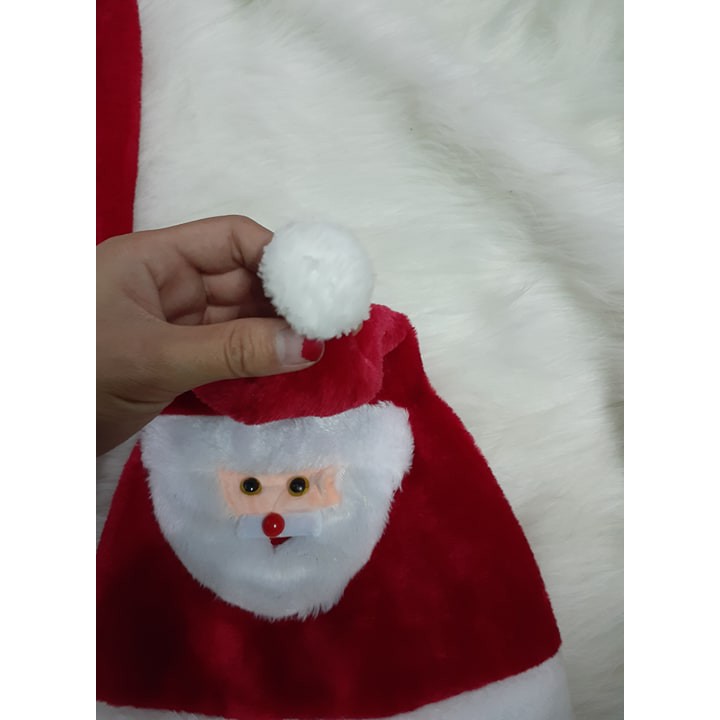 Mũ Noel Nhung gắn hình chất đẹp