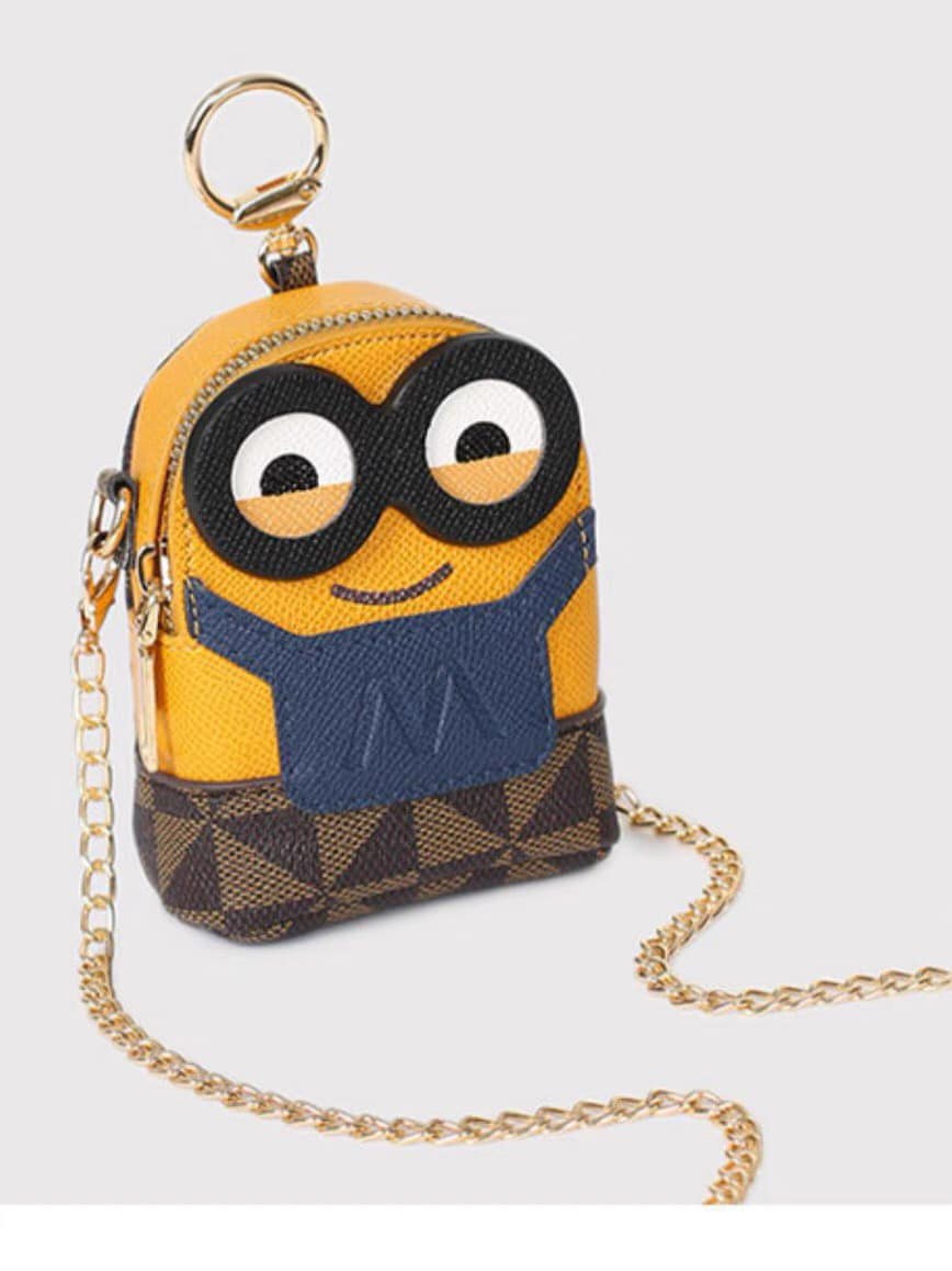 Túi đeo chéo minion giỏ xách nữ mini cute dễ thương