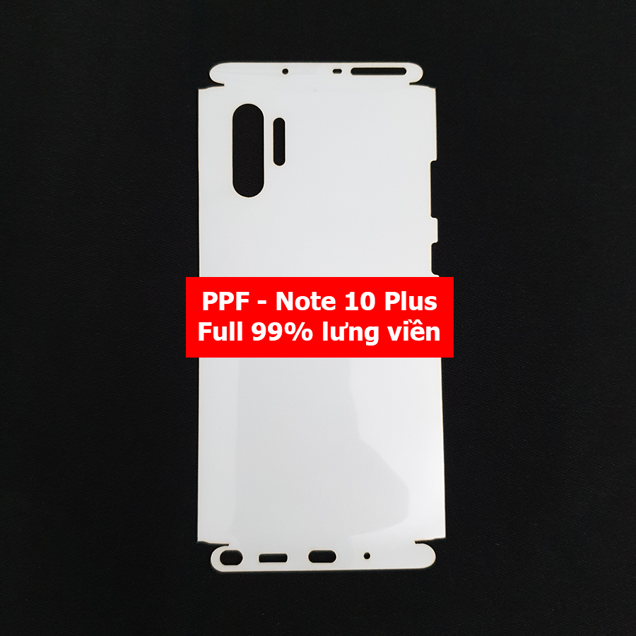 (2 mặt) Bộ PPF full body Note 10 Plus