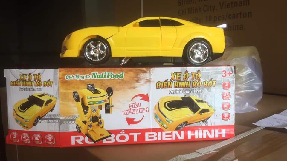 Xe Robot Biến Hình Nutifood